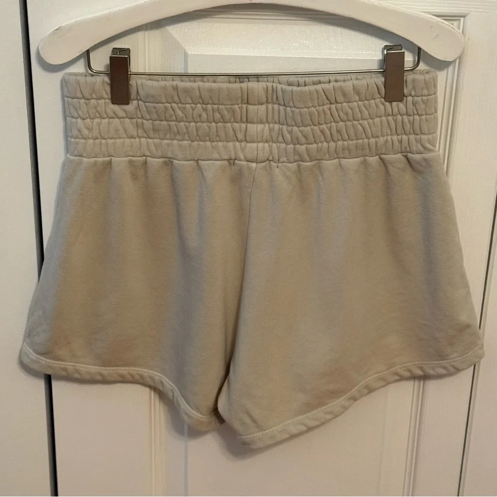 Talentless Boxing Shorts in Cream